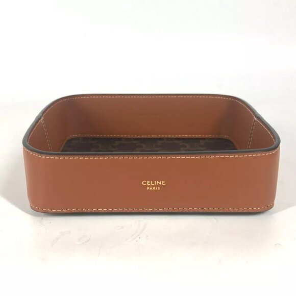 CELINE 4M0262ABO Triomphe accessory bowl tray interior accessory case - Picture 1 of 12